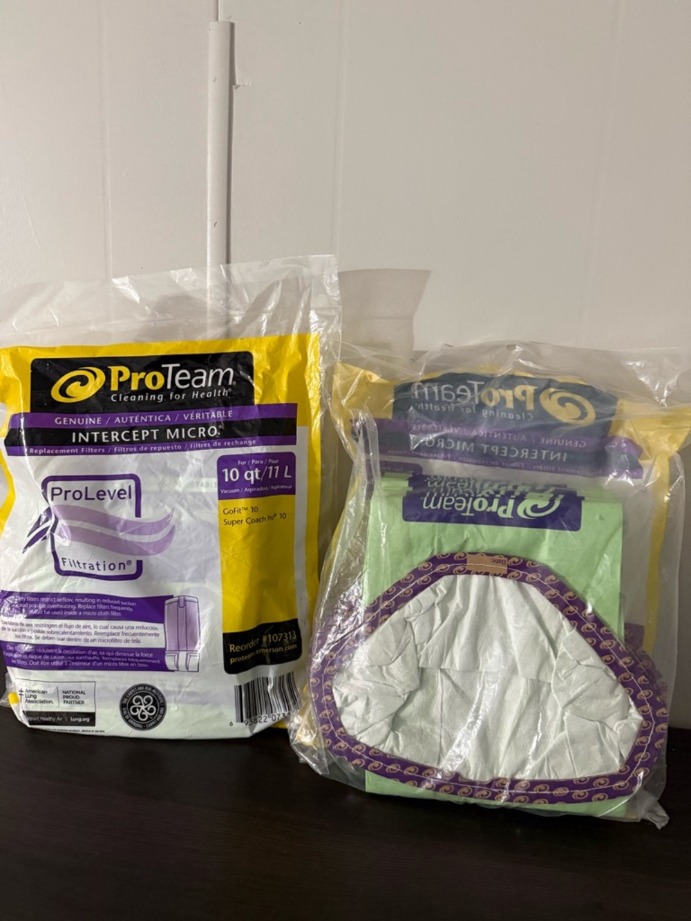Intercept Micro Vacuum Bags - Green/White